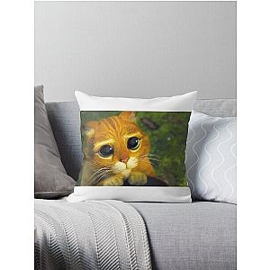 puss in boots Throw Pillow