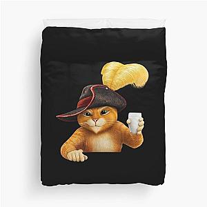 Puss in Boots  memes Duvet Cover