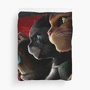 Puss in Boots The Last Wish Poster Duvet Cover