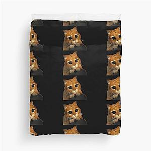 Cat from Shrek; Puss in boots Duvet Cover