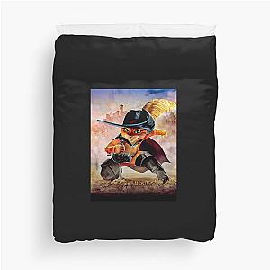 Puss in Boots the last wish movie poster Duvet Cover