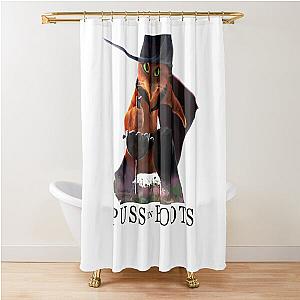 Puss In Boots The Last Wish Shower Curtain