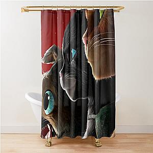 PUSS IN BOOTS Shower Curtain