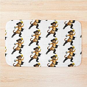 fun puss in boots Bath Mat