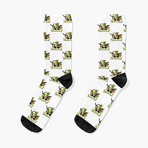 Shrek 2 Donkey -amp- Puss In Boots Best Friends Socks