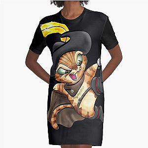 Puss In Boots The Last Wish Graphic T-Shirt Dress