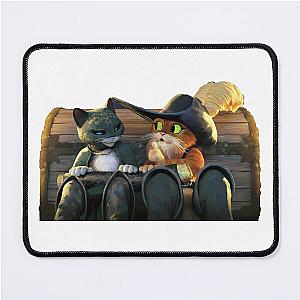 Happy Kitty Softpaws & puss in boots Mouse Pad