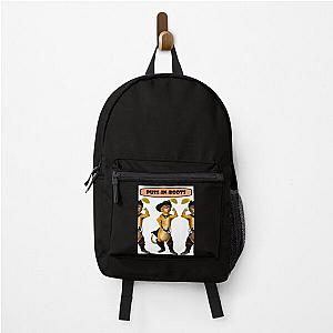 PUSS IN BOOTS :Sword Cat Abstract Print Backpack