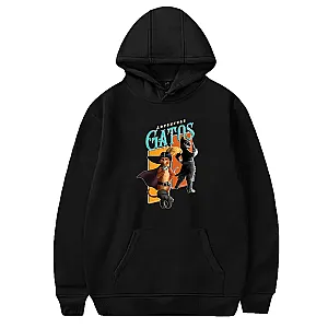 Puss in Boots Cosplay Gatos Adventure 2D Printed Hoodie