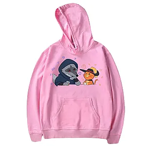 Puss in Boots Cartoon Friends Cat and Wolf Cosplay 2D Printed Hoodie