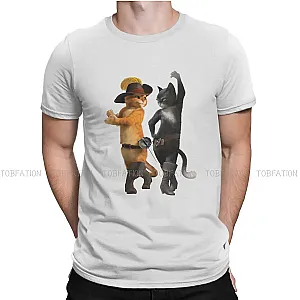 Paladin Cat Puss in Boots The Heartbreaking Bittersweet Tale Of The West Men Graphic T-shirts