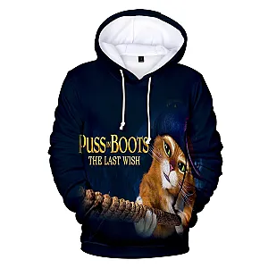 Puss in Boots The Last Wish Movie 3D Print Hoodies