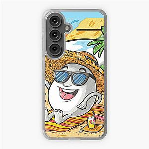 qsmp eggs sitting on the beach Samsung Galaxy Soft Case