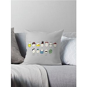QSMP eggs all da children! Throw Pillow
