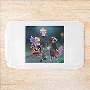 qsmp trick or treat Bath Mat