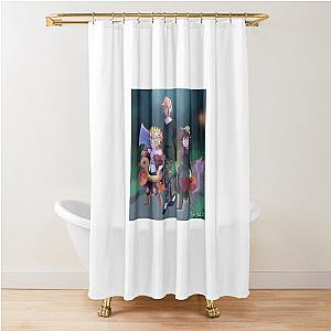 qsmp trick or treat Shower Curtain