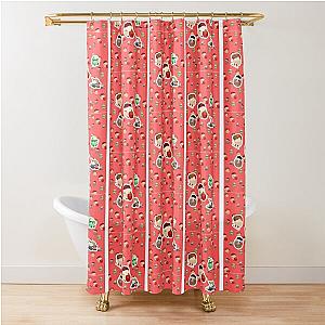 Pomme QSMP  Baghera Shower Curtain