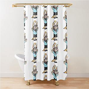 Ramon QSMP Human Shower Curtain