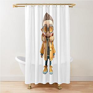 qsmp isence Shower Curtain