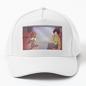 qsmp train ride ! ( wilbur and tallullah  Baseball Cap