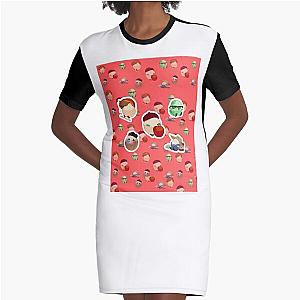 Pomme QSMP  Baghera Graphic T-Shirt Dress