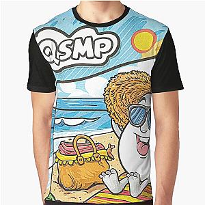 qsmp eggs sitting on the beach Graphic T-Shirt