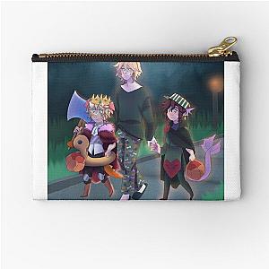 qsmp trick or treat Zipper Pouch