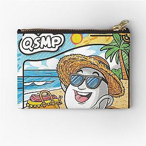 qsmp eggs sitting on the beach Zipper Pouch