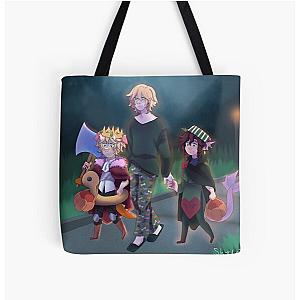 qsmp trick or treat All Over Print Tote Bag