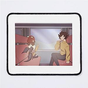 qsmp train ride ! ( wilbur and tallullah  Mouse Pad