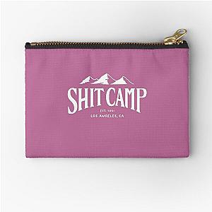 Shitcamp Merch Qtcinderella Merch Shit Camp Staff Logo Zipper Pouch