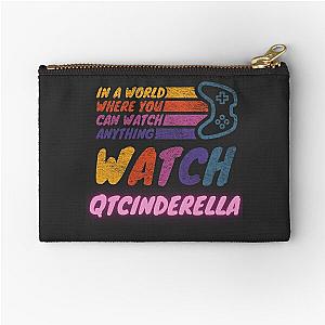 Watch QTCinderella twitch streamer youtuber Zipper Pouch