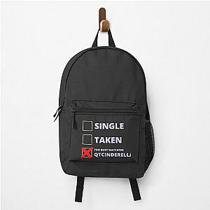 QTCinderella Funny Single Taken Backpack