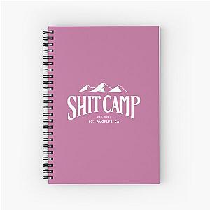 Shitcamp Merch Qtcinderella Merch Shit Camp Staff Logo Spiral Notebook