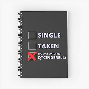 QTCinderella Funny Single Taken Spiral Notebook