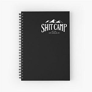 Shitcamp Merch Qtcinderella Merch Shit Camp Staff Logo Spiral Notebook