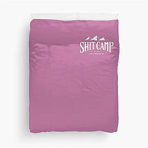 Shitcamp Merch Qtcinderella Merch Shit Camp Staff Logo Duvet Cover