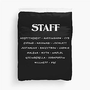 Shitcamp Merch Qtcinderella Merch Shit Camp Staff Logo, T - Shirt, Hoodie Duvet Cover