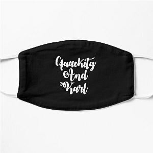 Quackity Face Masks - Quackity And Karl  Flat Mask RB2905