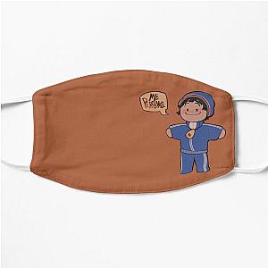 Quackity Face Masks - No think. Only Me perdonas. - Quackity  Flat Mask RB2905