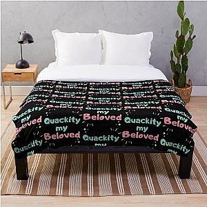 Quackity Bedding Sets - Quackity my beloved Throw Blanket RB2905