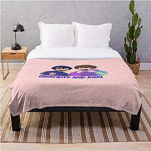 Quackity Bedding Sets - Quackity and Karl Throw Blanket RB2905