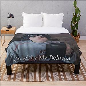 Quackity Bedding Sets - Quackity my beloved Throw Blanket RB2905