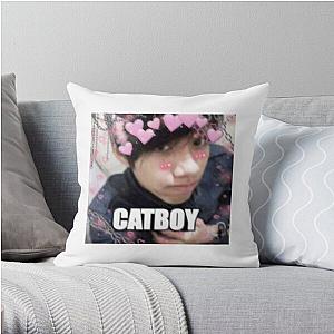Quackity Pillows - Catboy Quackity Throw Pillow RB2905