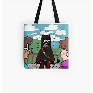 Quackity Bags - Quackity and Karl All Over Print Tote Bag RB2905