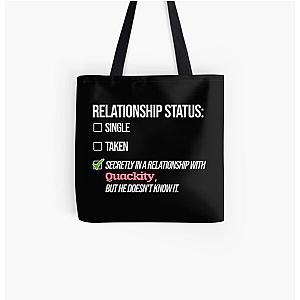 Quackity Bags - Relationship with Quackity All Over Print Tote Bag RB2905