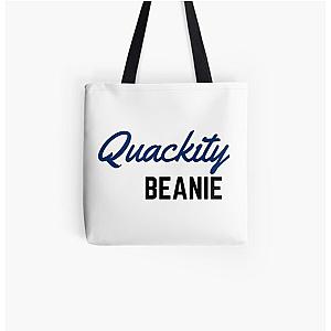 Quackity Bags - Quackity Beanie All Over Print Tote Bag RB2905