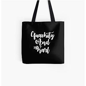 Quackity Bags - Quackity And Karl  All Over Print Tote Bag RB2905