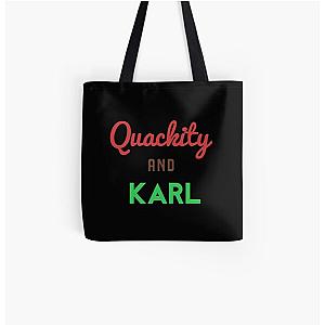 Quackity Bags - Quackity And Karl  All Over Print Tote Bag RB2905