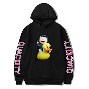Quackity Hoodies - Quackity Funny Printing Design Pullover Hoodie